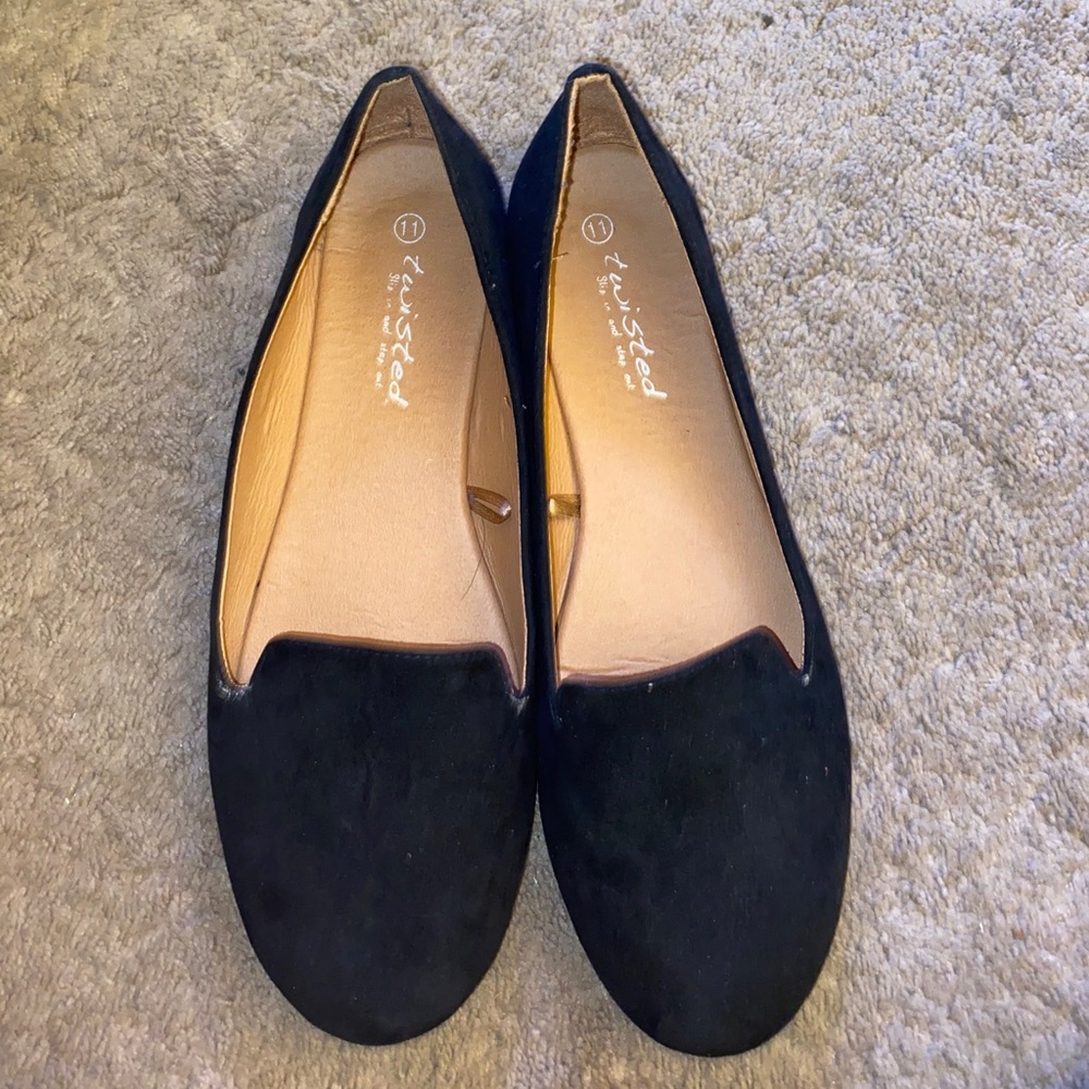 Black Flats🖤Size 11